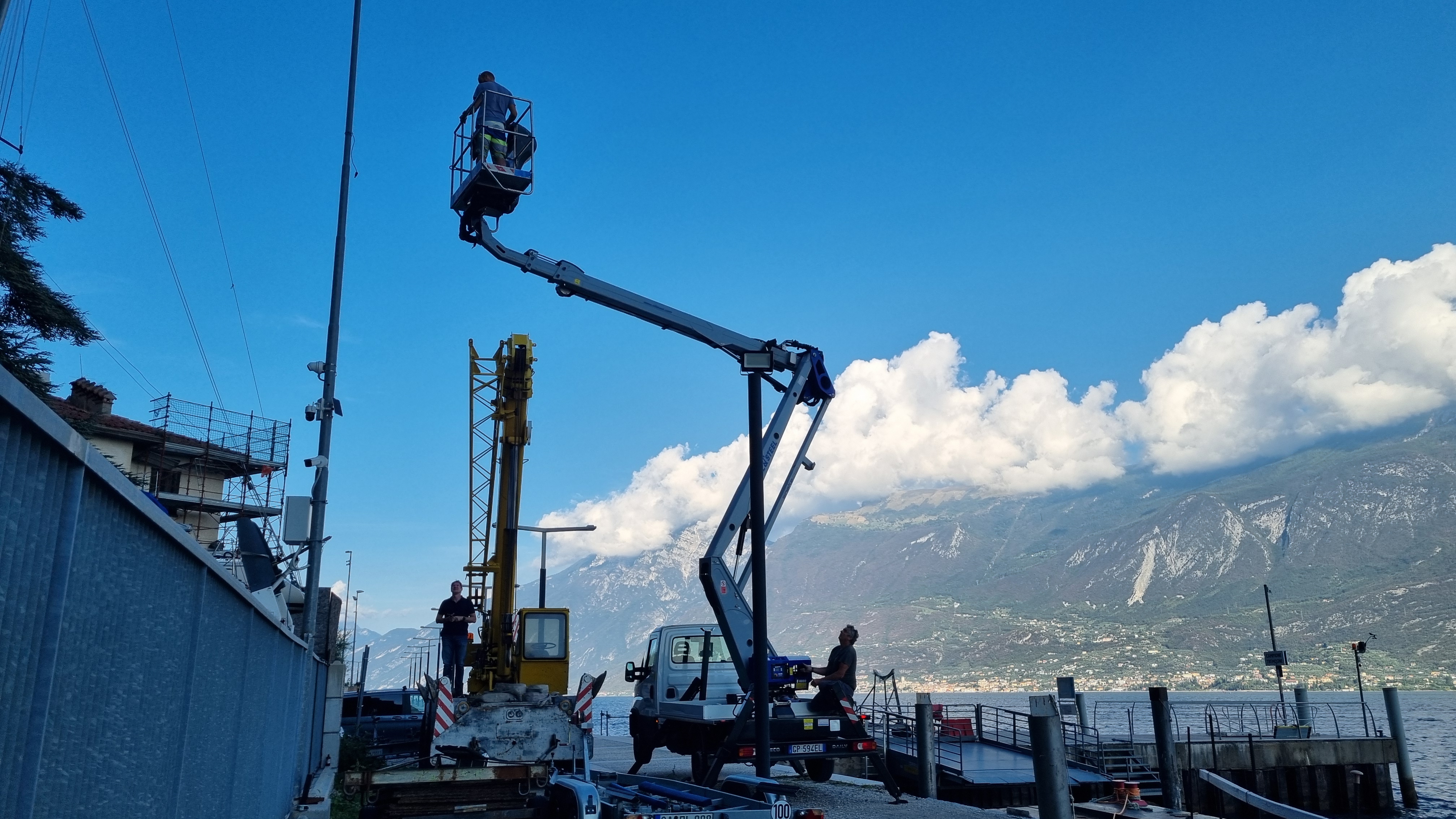 lac de Garde live cam Campione