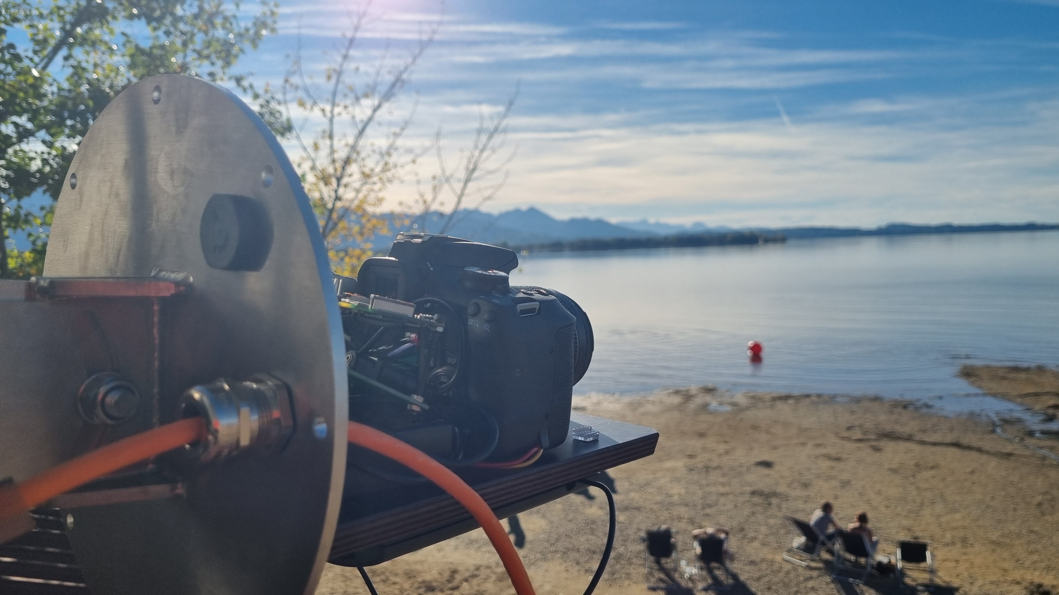 Webcam lac de Chiemsee Übersee
