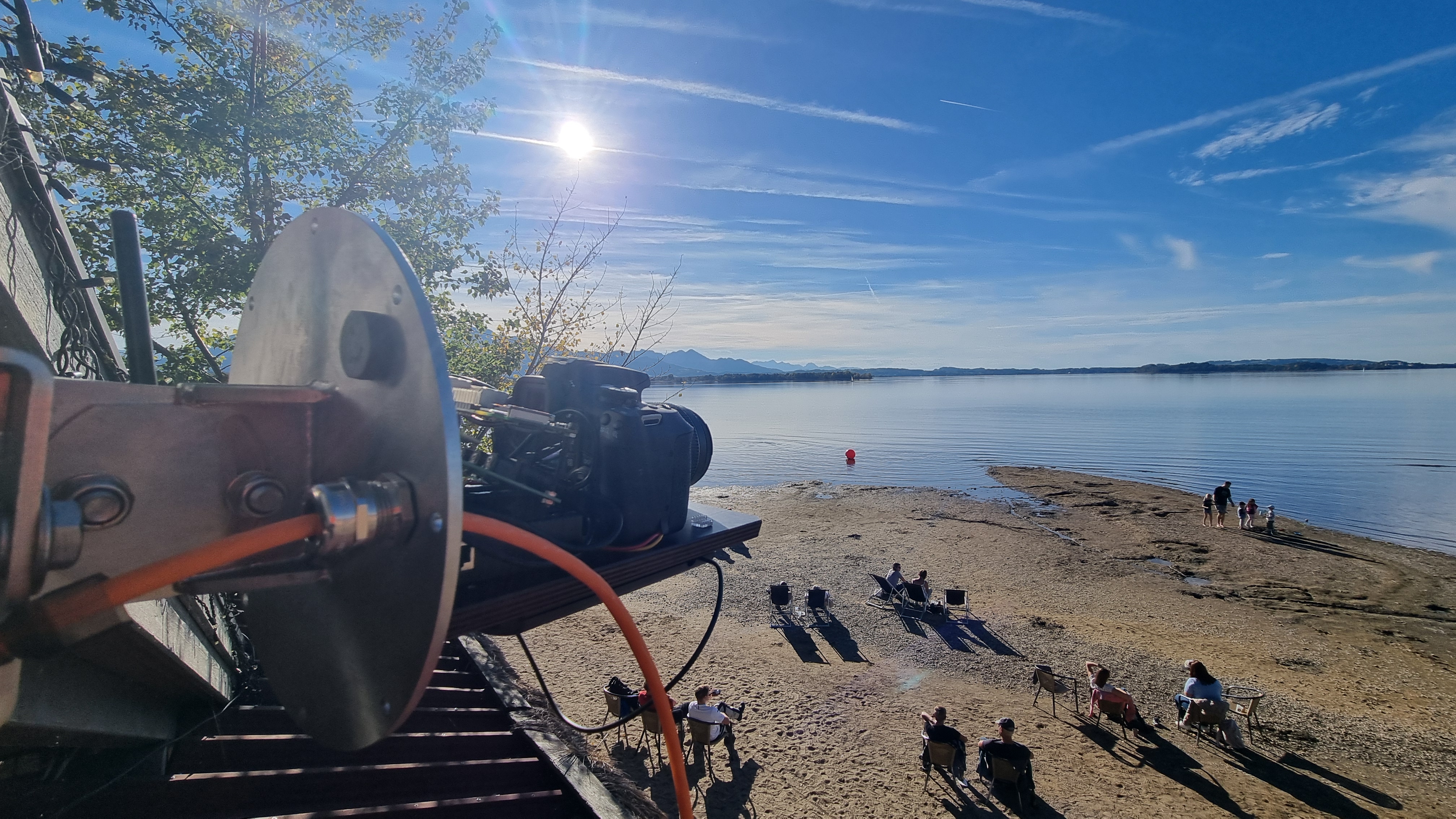 Webcam lac de Chiemsee Übersee